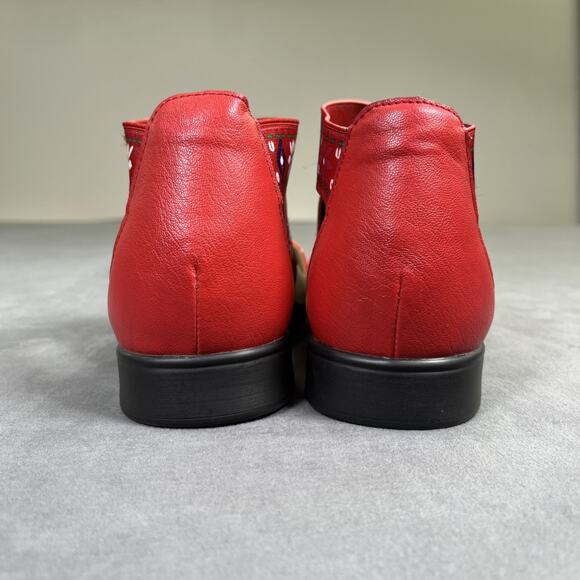 Alegria Lucia Red LUC-7764 Sandal Women Size 38 8-8.5 Benefits Charity - Picture 6 of 16